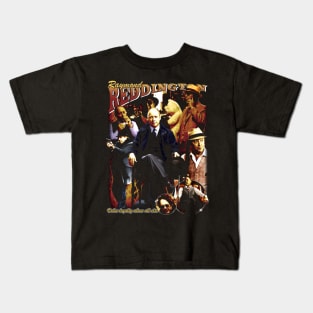 raymond reddington vintage rap tee Kids T-Shirt